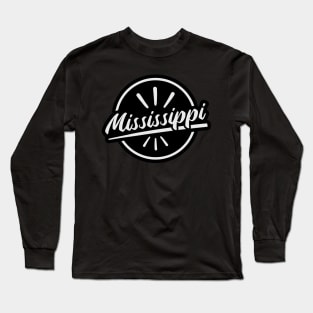 Mississippi States Lettering Long Sleeve T-Shirt